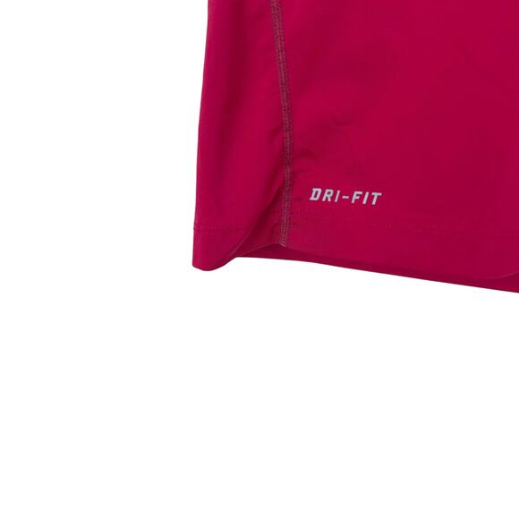 Nike Pro Dri Fit Red Short Sleeve T Shirt Sz M - Picture 5 of 6